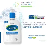 Sữa Rửa Mặt Cetaphil OILY SKIN Cleanser Dịu Lành Cho Da Dầu Nhạy Cảm 125ml