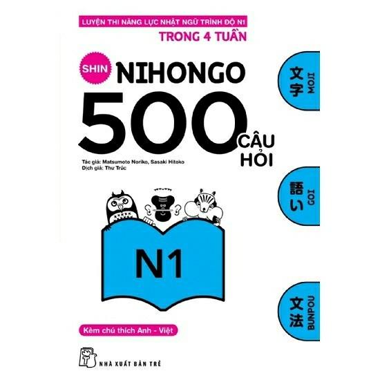 Shin nihongo 500 câu hỏi