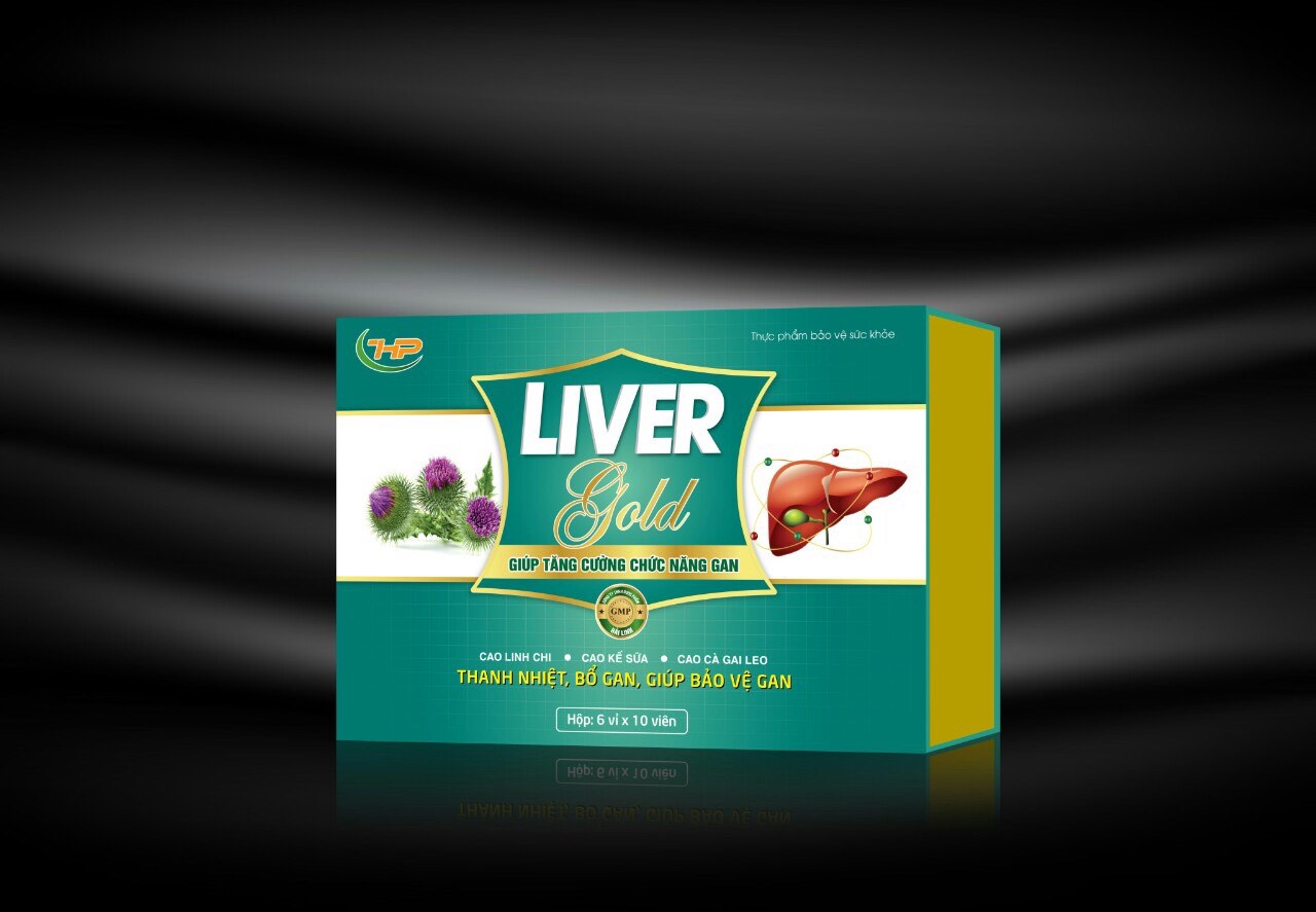 Thực phẩm bổ trợ gan, thanh nhiệt, giải độc, mát gan LIVER GOLD