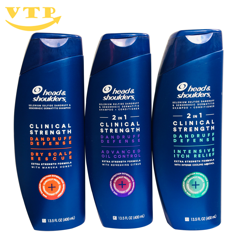 Dầu gội Head & Shoulders Clinical Strength 400ml - Mỹ