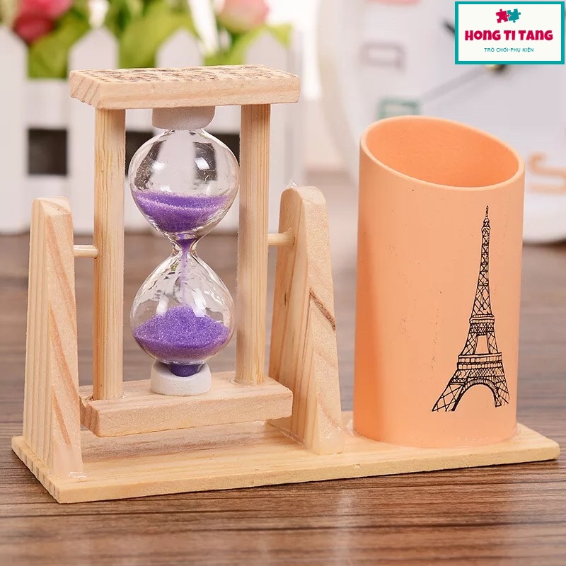 KỆ ĐỰNG BÚT ĐỒNG HỒ CÁT NGỘ NGHĨNH, Đồng Hồ Cát Đôi Kiêm Hộp Đựng Bút Để Bàn Cao Cấp, Đồng hồ cát kết hợp hộp đựng bút, ỐNG ĐỰNG BÚT CÓ ĐỒNG HỒ CÁT - KỆ ĐỰNG BÚT, Hộp bút, Ke dung but kem dong ho cat, Ong dung but, Hop but