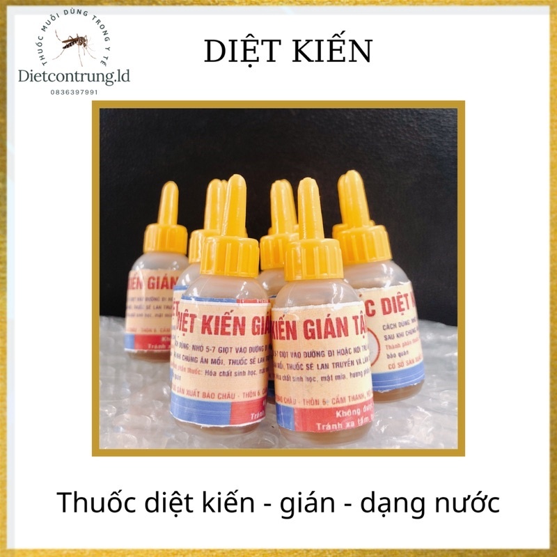 [ Thuốc diệt kiến - gián / dạng mật mía (nước) ]