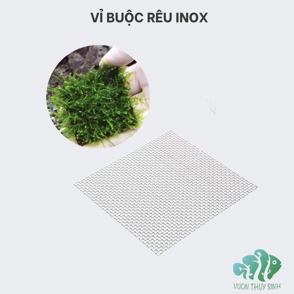 Vỉ inox buộc rêu