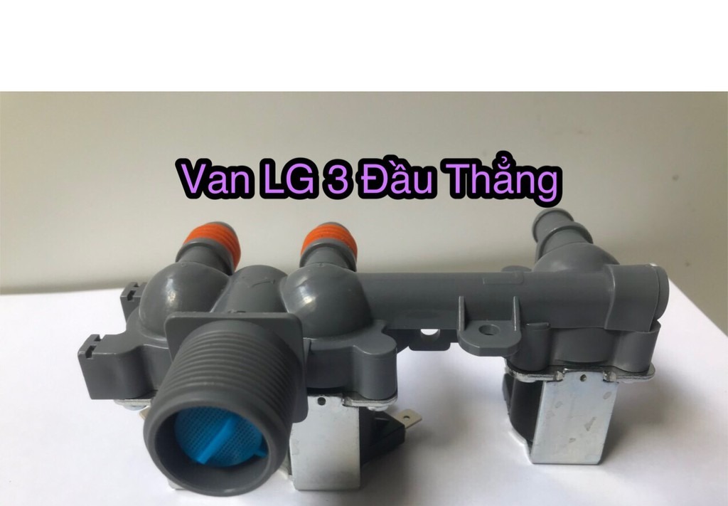 Van cấp nước vào dc12v 3 ngã máy giặt lg loại 3 vòi song song