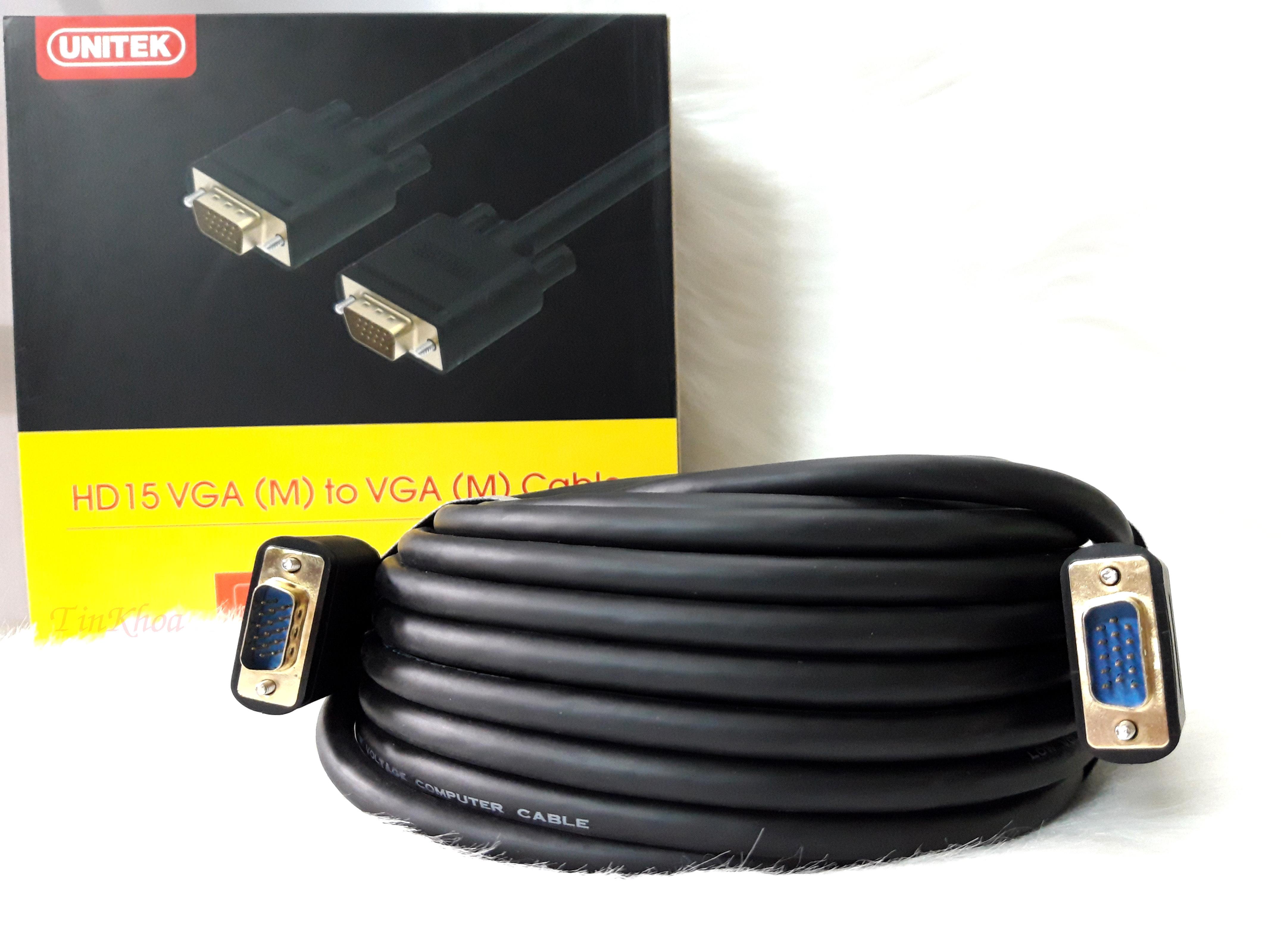 Cáp vga 15m unitek yc507