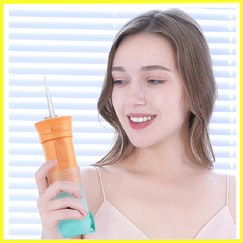 Máy Tăm Nước Oral irrigator Water Dental Flosses Vệ Sinh Răng Miệng Tự Động USB Có thể sạc lại 3 Chế Độ IPX7 Chống Thấm Nước