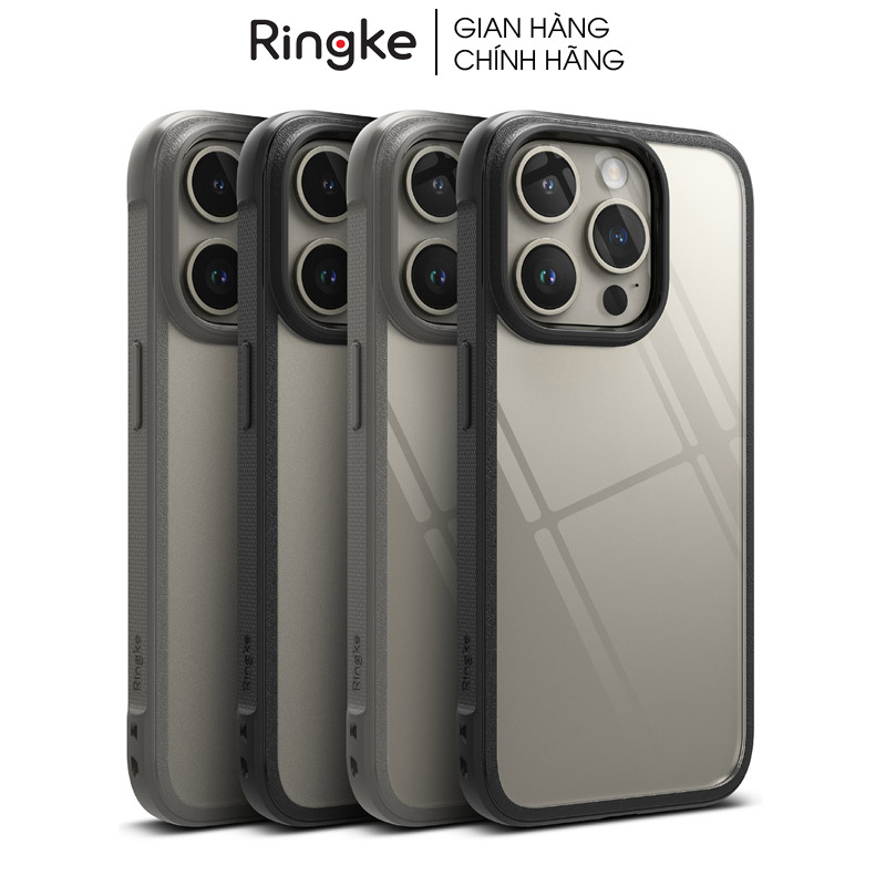 Ốp lưng iphone 15 pro max/15 pro/15 plus/15 ringke fusion bold
