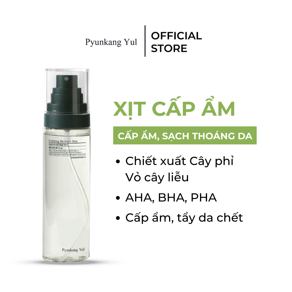 Xịt cấp ẩm và phục hồi da Calming Moisture Mist 100ml