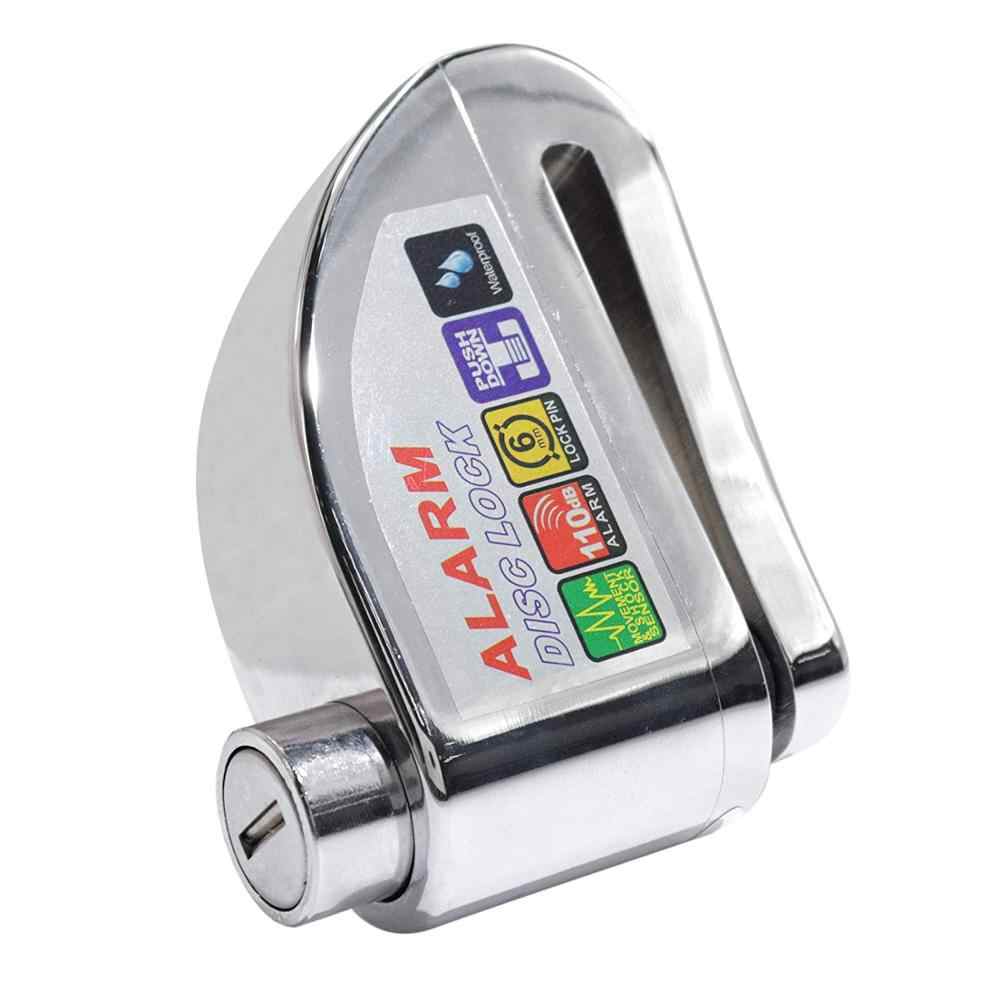 (FreeshipMAX) Khóa đĩa chống trộm xe máy Alarm Disc Lock 8303 có còi hú cao cấp