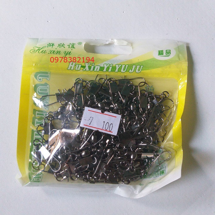 Khóa link ma ní bịch 100 cái chống xoắn