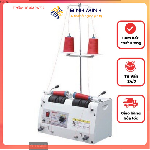 Máy sang chỉ tự động 2 ống wei jie