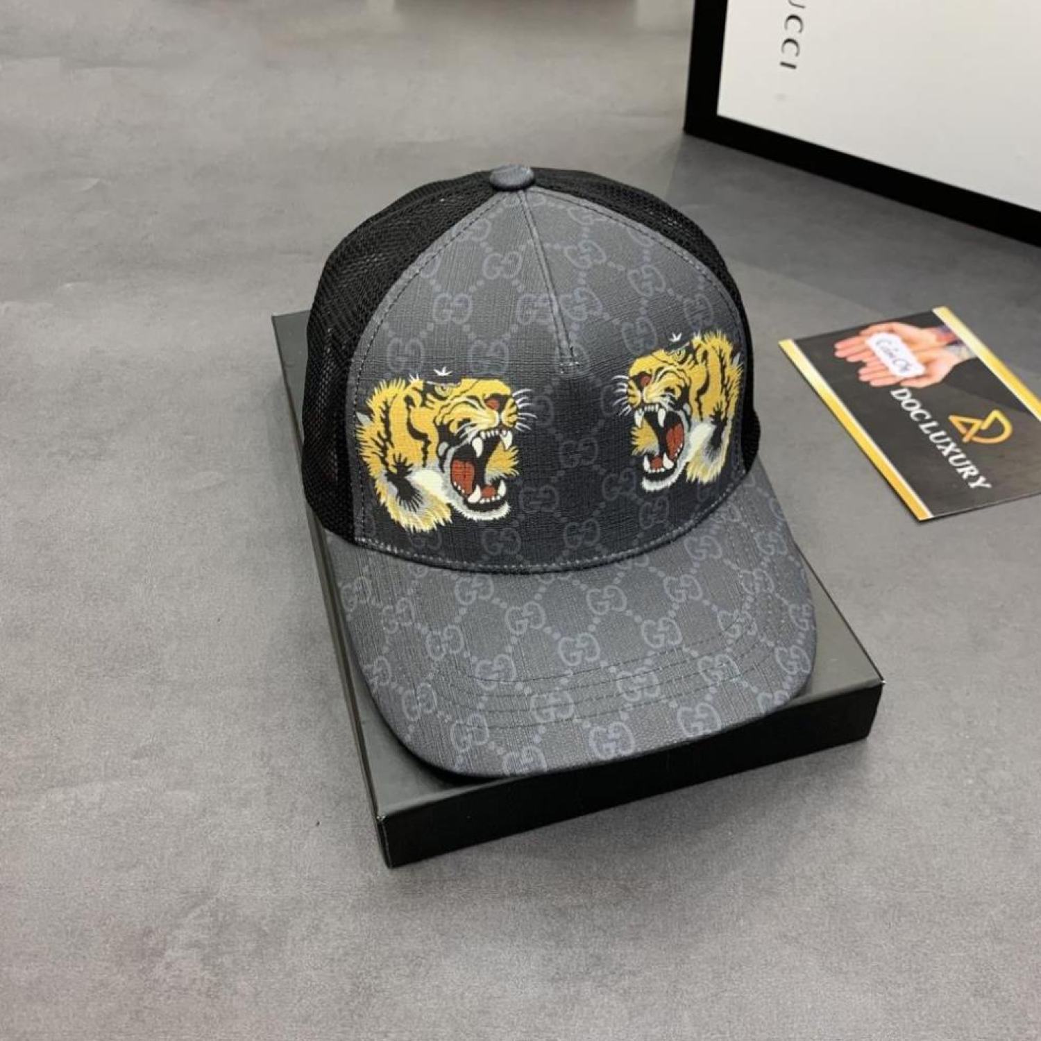 Mũ lưỡi trai cap ht, nón kết gc in 3d con hổ cực chất