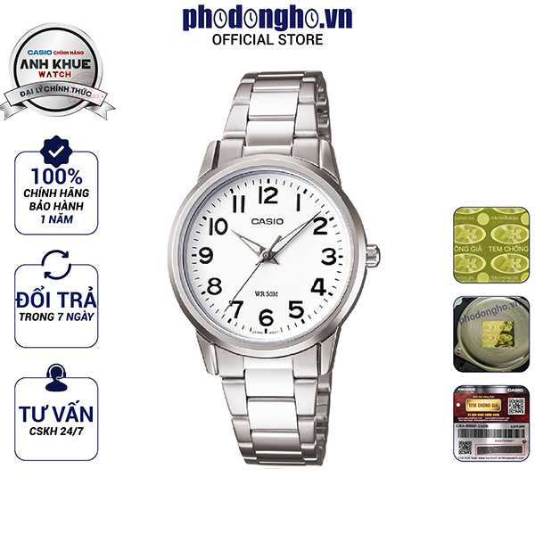 Đồng hồ nữ casio anh khuê ltp-1303d-7bvdf