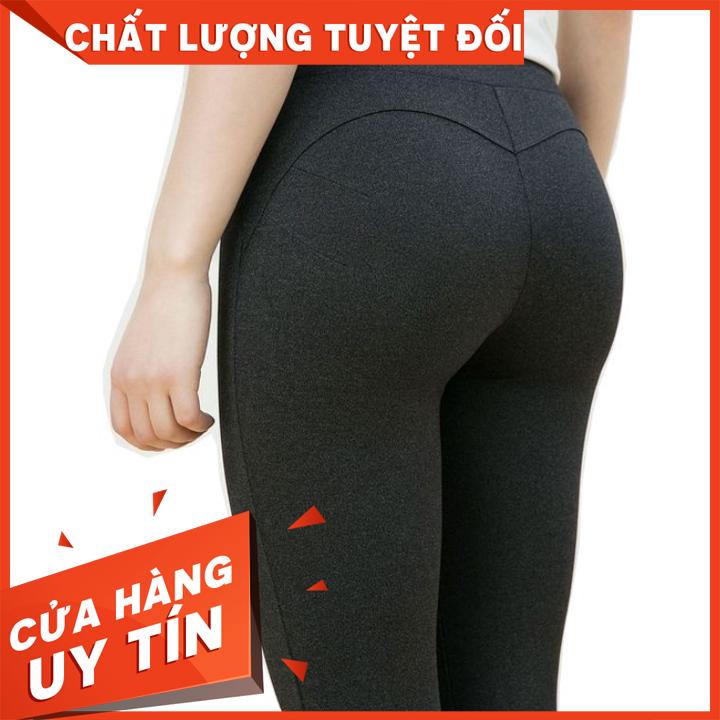 Quần legging nâng mông vải dày dặn  Quần legging nữ