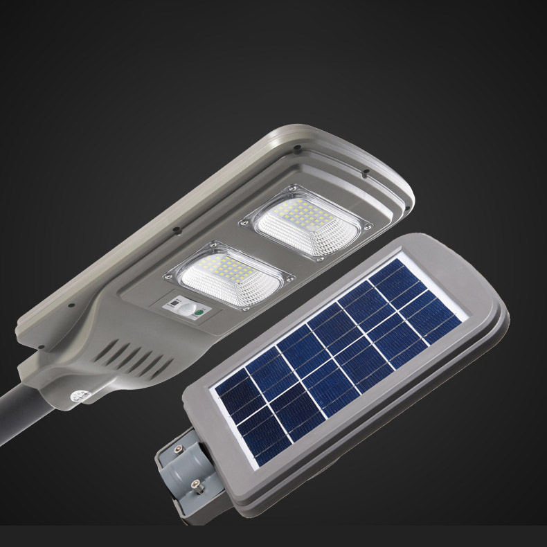Đèn đường, đèn sân vườn LED năng lượng mặt trời Solar Street Light 60w sáng trắng