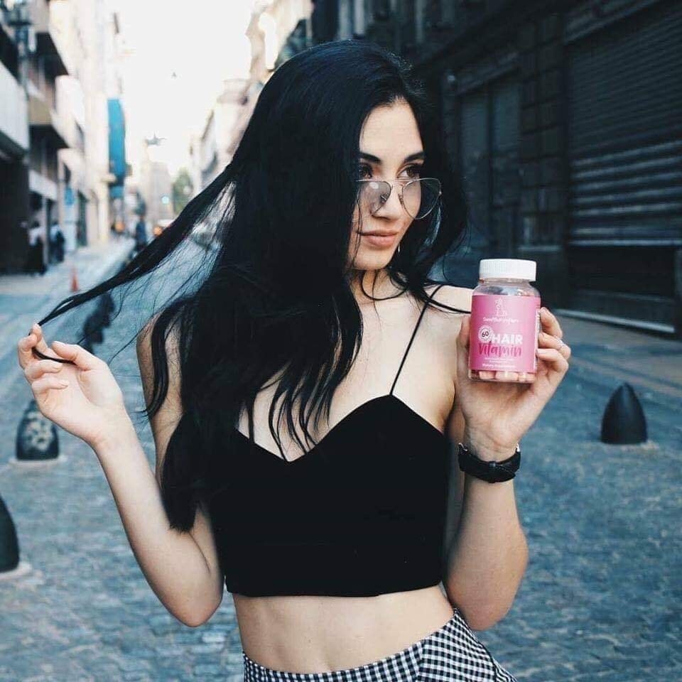 kẹo thỏ mọc tóc hair vitamin sweet bunny hare 60 viên 2 kẹo thỏ mọc tóc hair vitamin sweet bunny hare 60 viên 2