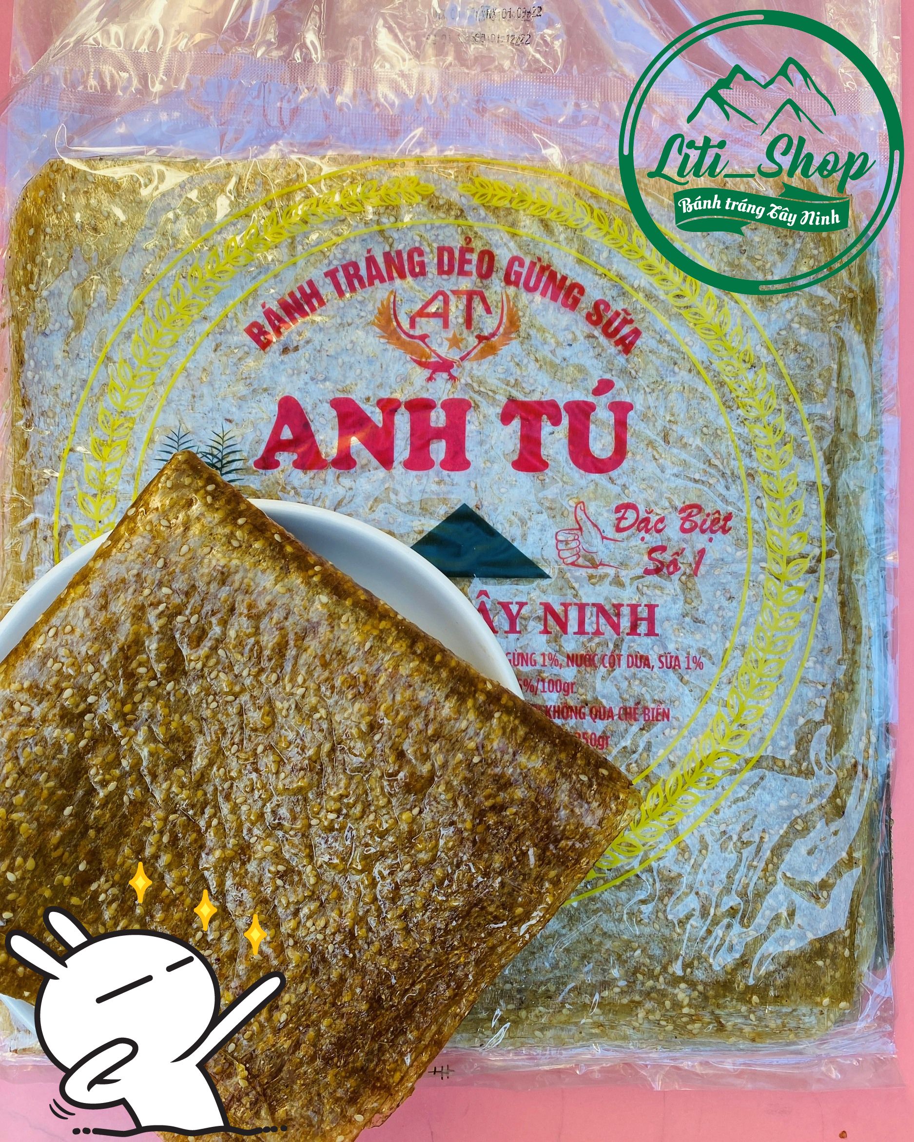 Bánh dẻo mè gừng Anh tú 300Gr