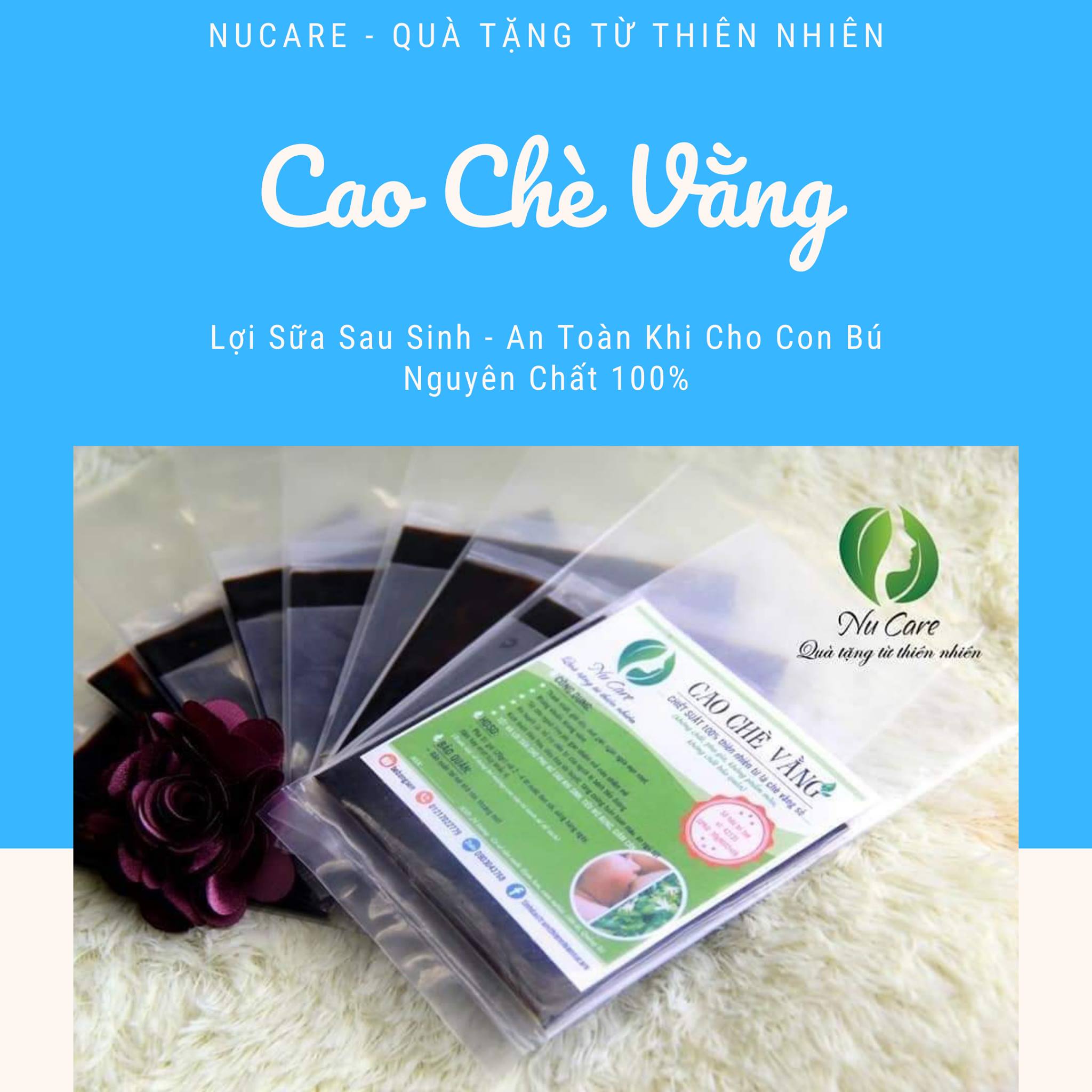 Gói 20gram cao chè vằng sẻ miền trung