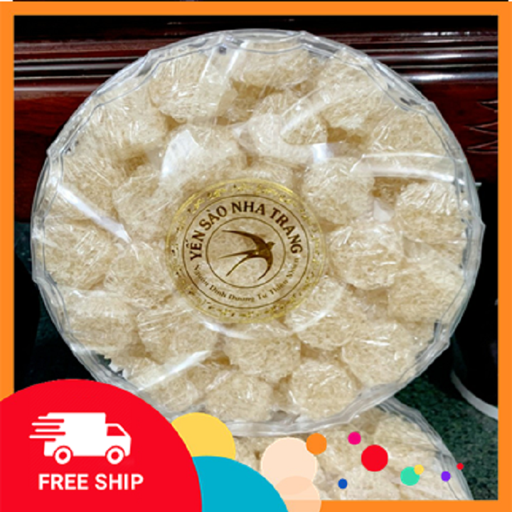 100g - Yến sào Khánh Hòa chia viên LOẠI 1 [TẶNG ĐỒ CHƯNG ĐI KÈM] rất tốt cho người già, trẻ em