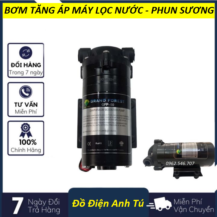 Bơm tăng áp máy lọc nước RO - Phun sương