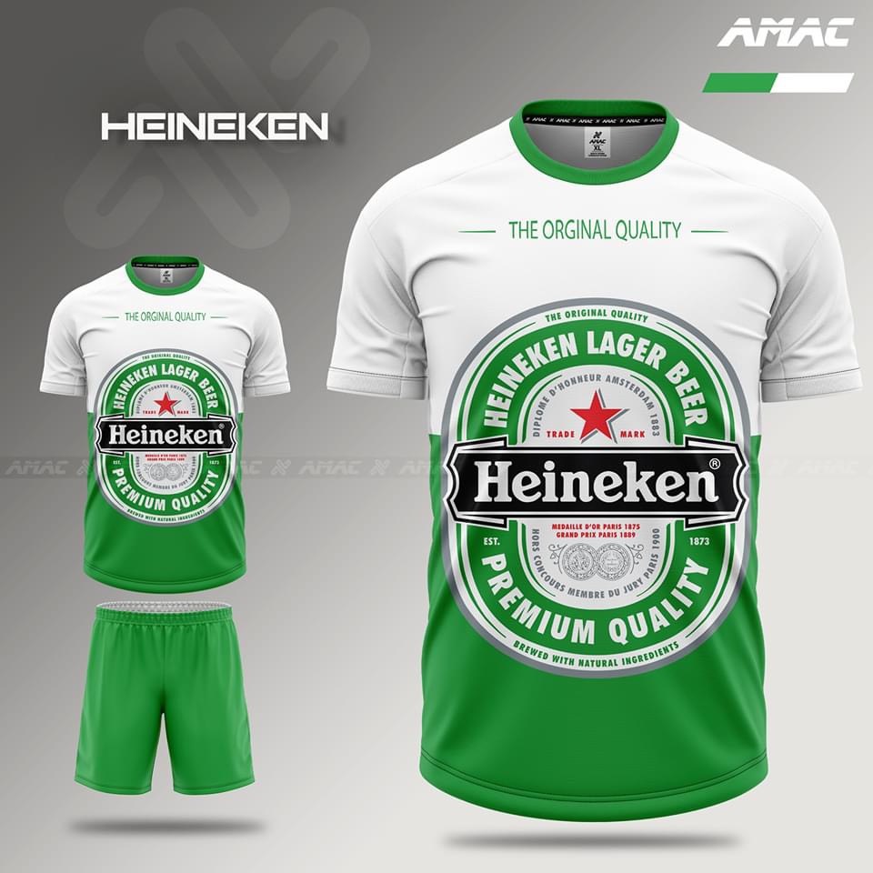 [HCM]Set bộ đồ bia Heineken cao cấp siêu hot 2020