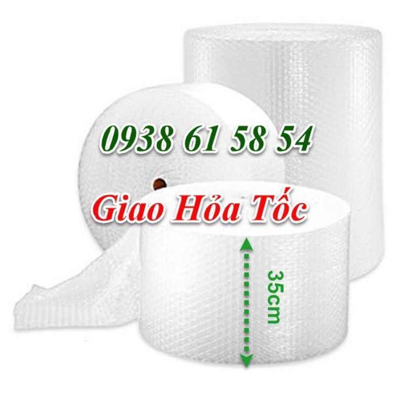 [Mã 12LSSALE giảm 100  đơn 50k] Cuộn bong bóng khí Khổ 35cmx100m chống sốc gói hàng