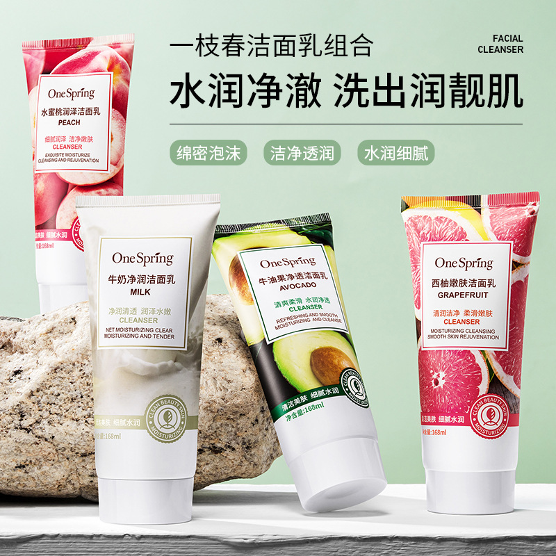 Sữa rửa mặt hoa quả One Spring 168ml