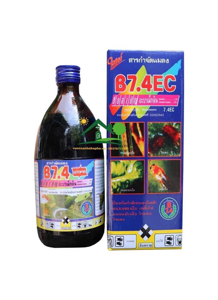 [HCM]Thuố.c Dệt Sâu Bọ Nhện Đỏ Bọ Trĩ Ruồi Và Các Loại Côn Trùng Có Cánh B7.4 chai 500ml
