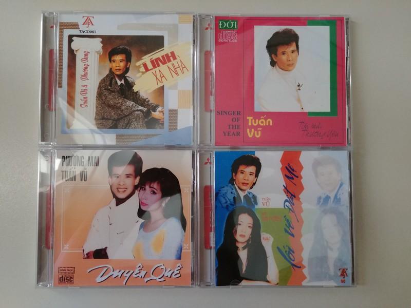 Combo 4 cd tuấn vũ
