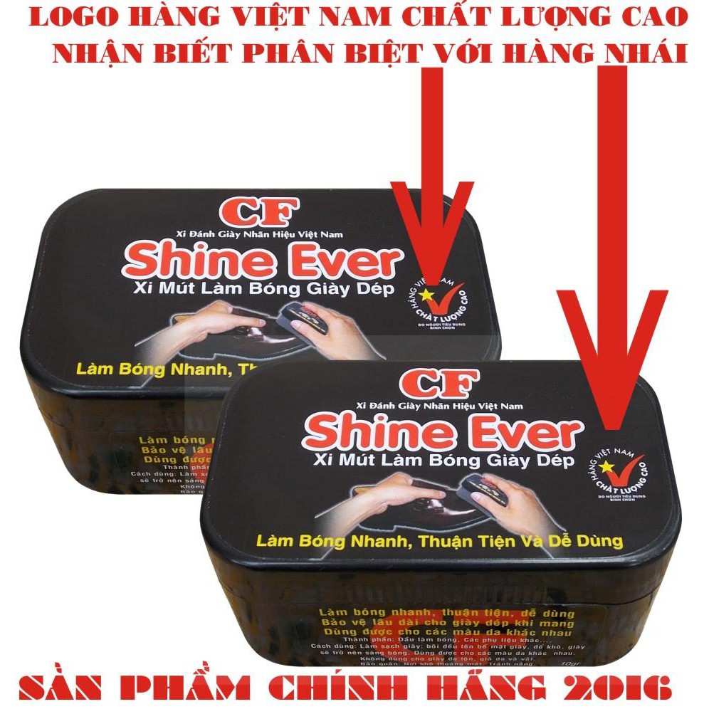 Xi đánh giày loại xi mút làm bóng sạch giày siêu nhanh