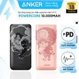 Pin Sạc Dự Phòng ANKER PowerCore 10K mAh PD REDUX ONE PIECE EDITION - A9514 - 1 Cổng USB-C và 1 Cổng USB-A Sạc Nhanh 22.5W