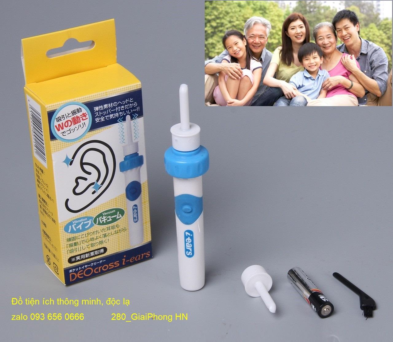 Máy hút ráy tai công nghệ Nhật - Dụng cụ lấy ráy tai