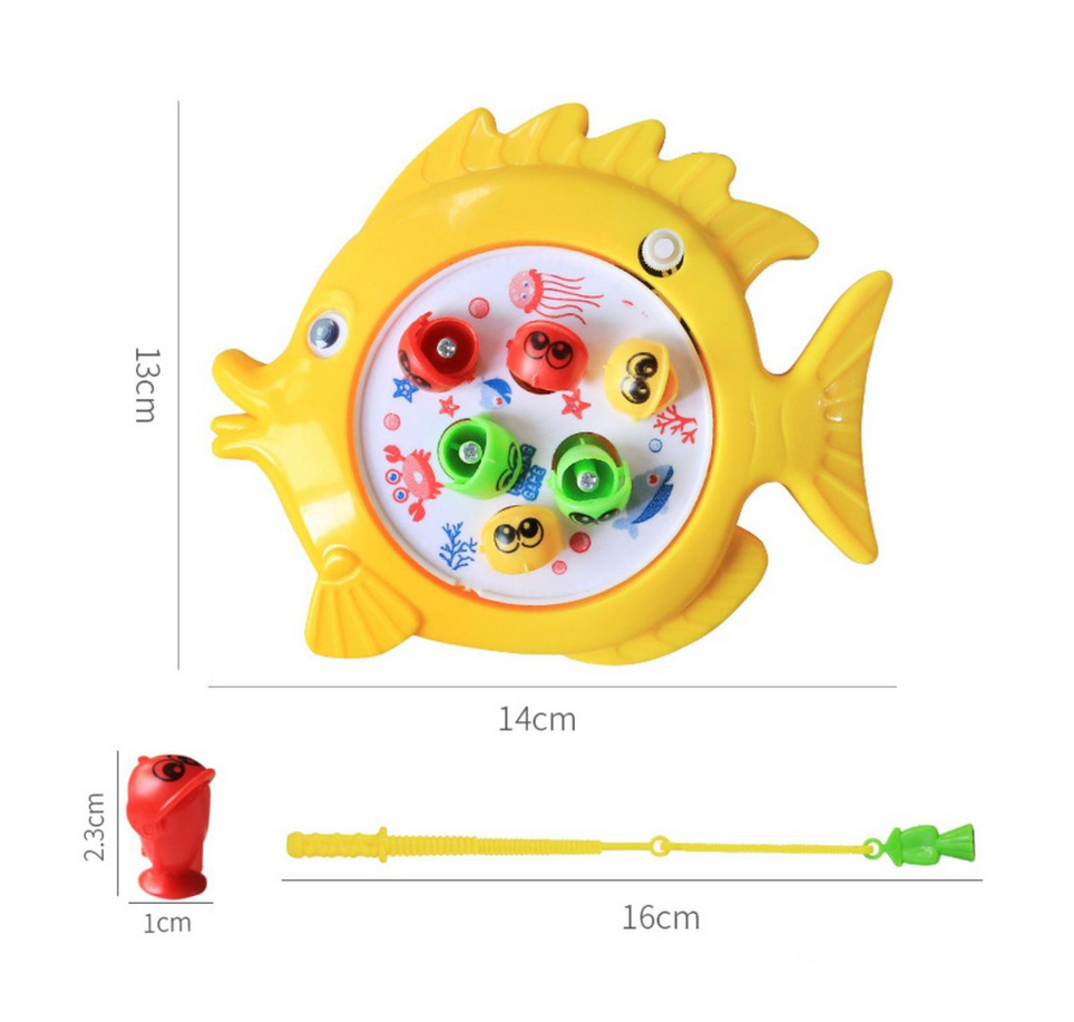 Bộ đồ chơi câu cá độc đáo ngộ nghĩnh - Đồ chơi câu cá phiên bản chạy cót an toàn cho bé