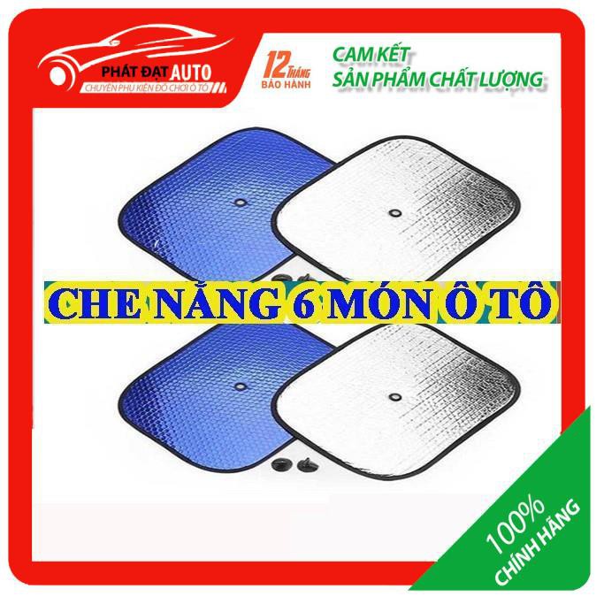 [HCM]Combo 4 miếng che nắng bên trong ô tô,tấm chắn nắng ô tô loại cao cấp dầy dăncách nhiệt chống nắng tốt