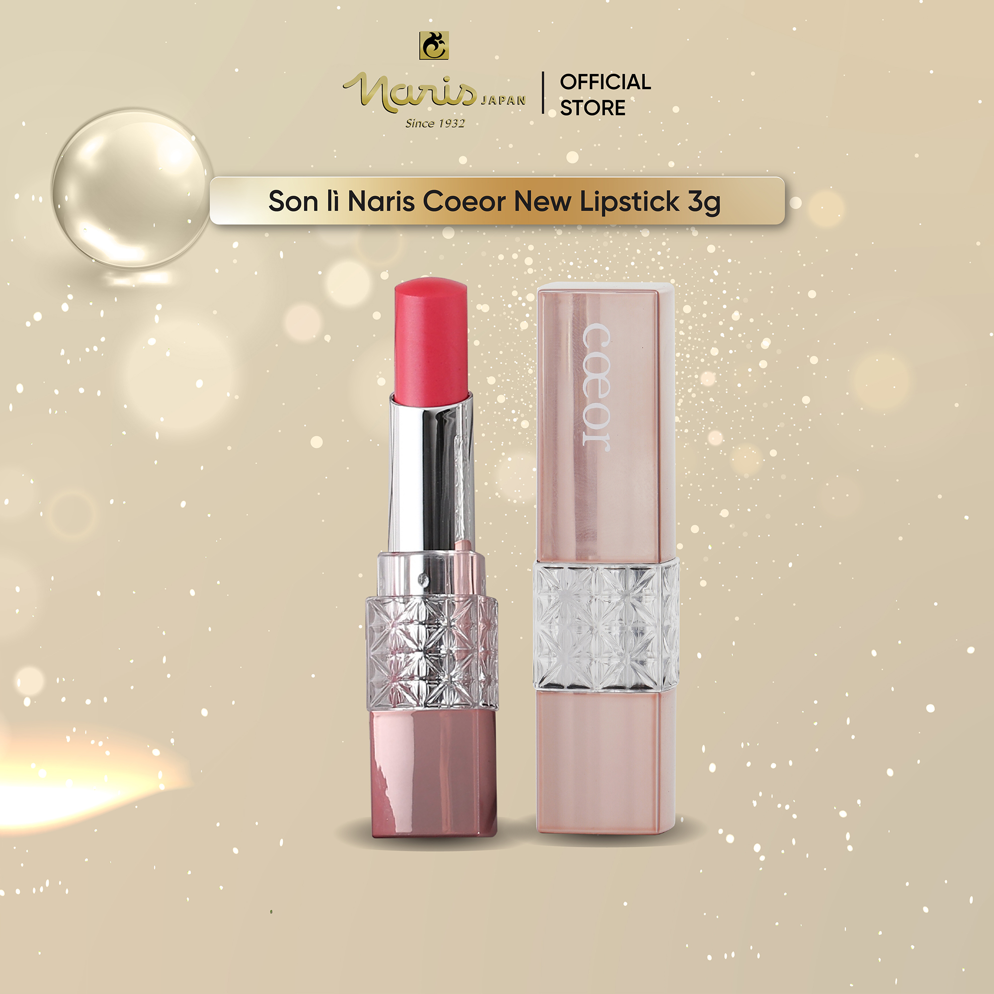 Son lì Naris Coeor New Lipstick 3g