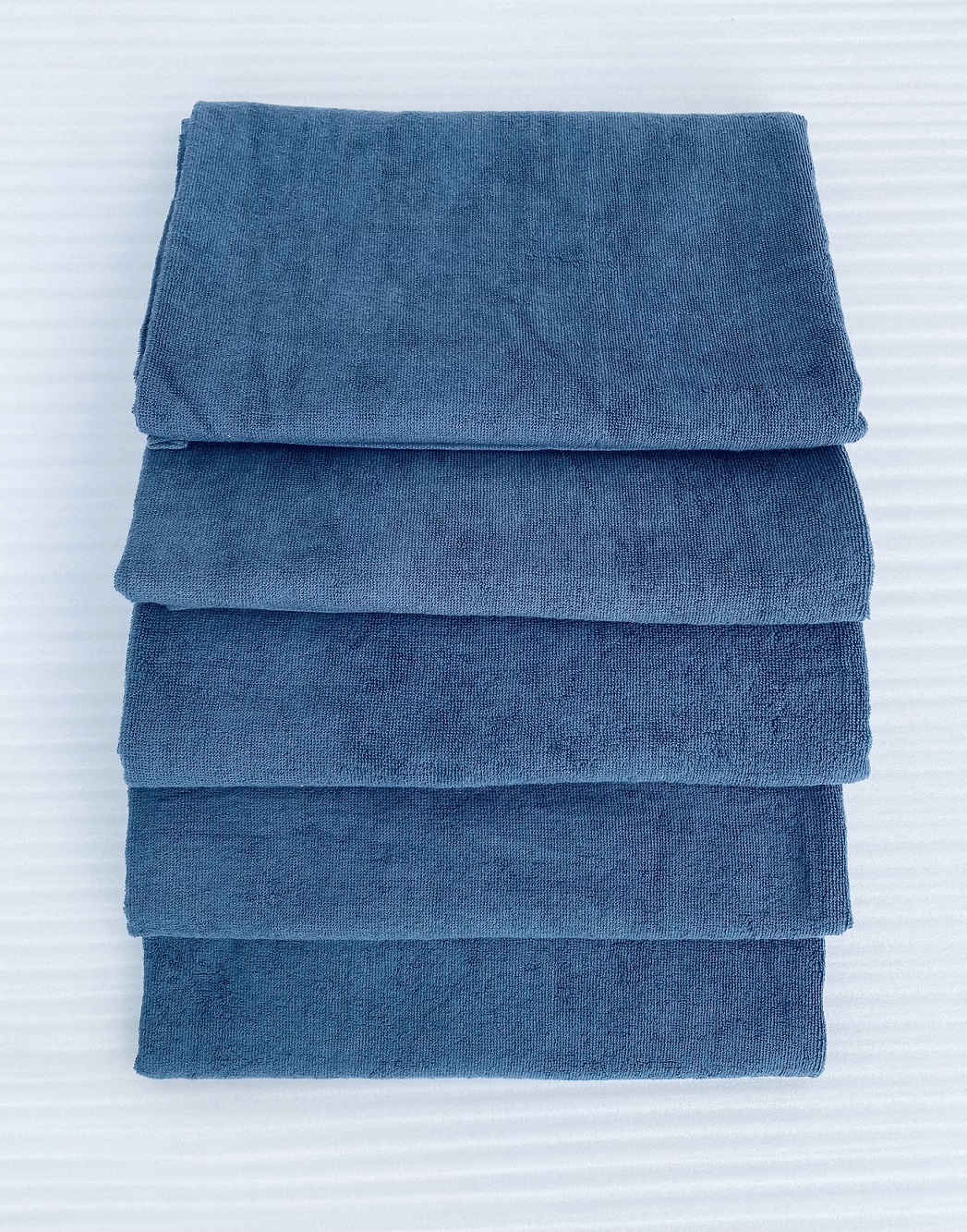 Khăn tắm cotton xuất dư màu xanh Navi đậm