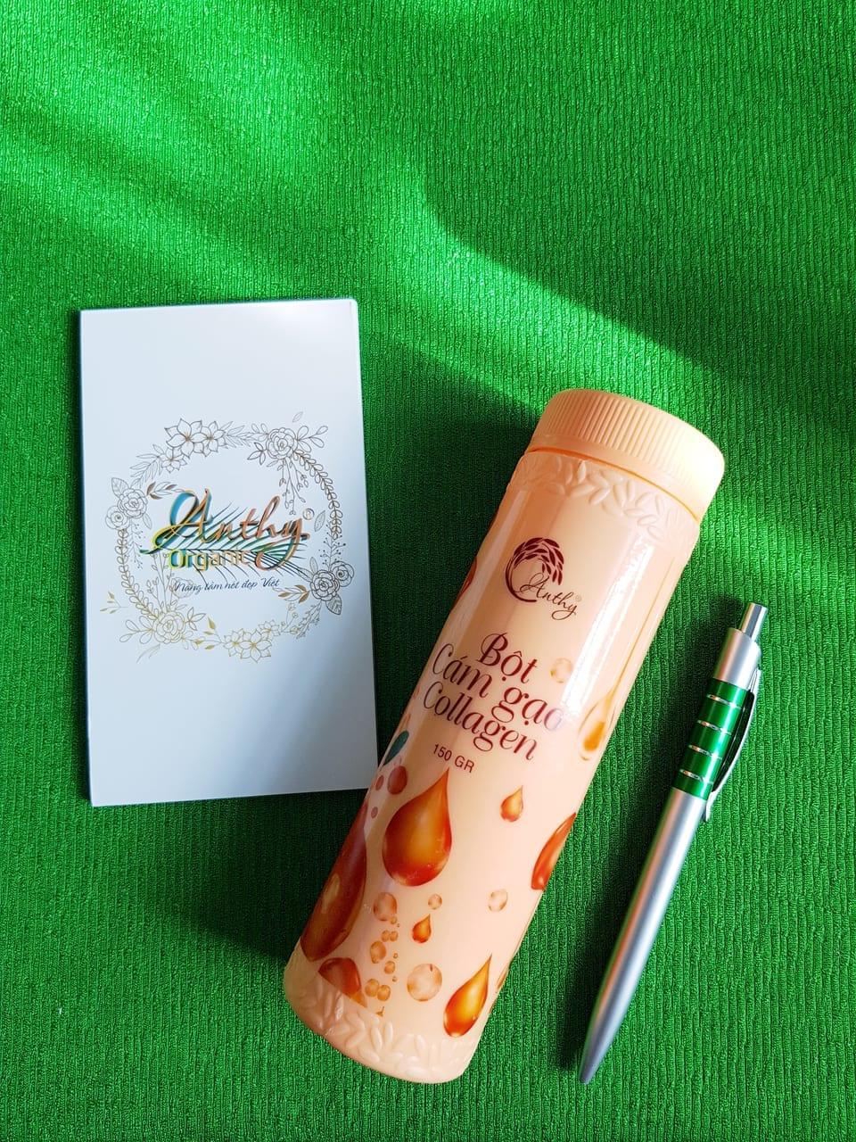 Cám gạo collagen anthy organic 150gr