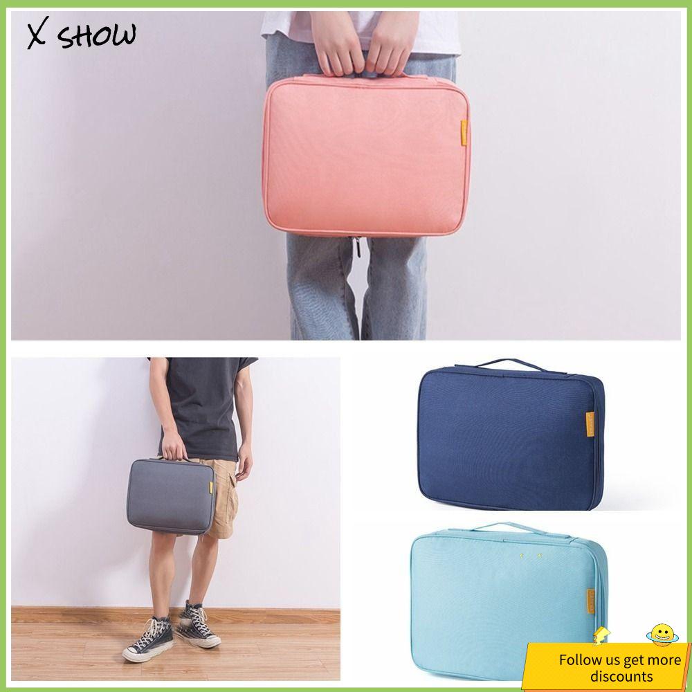 X SHOW Multi-Layer Card Bag Passport Briefcase Multi Function Home Travel