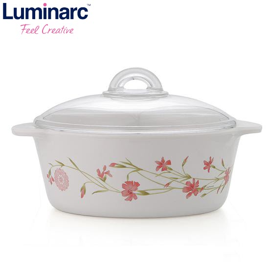 LM Nồi thủy tinh Luminarc Vitro Romance Pink 2L