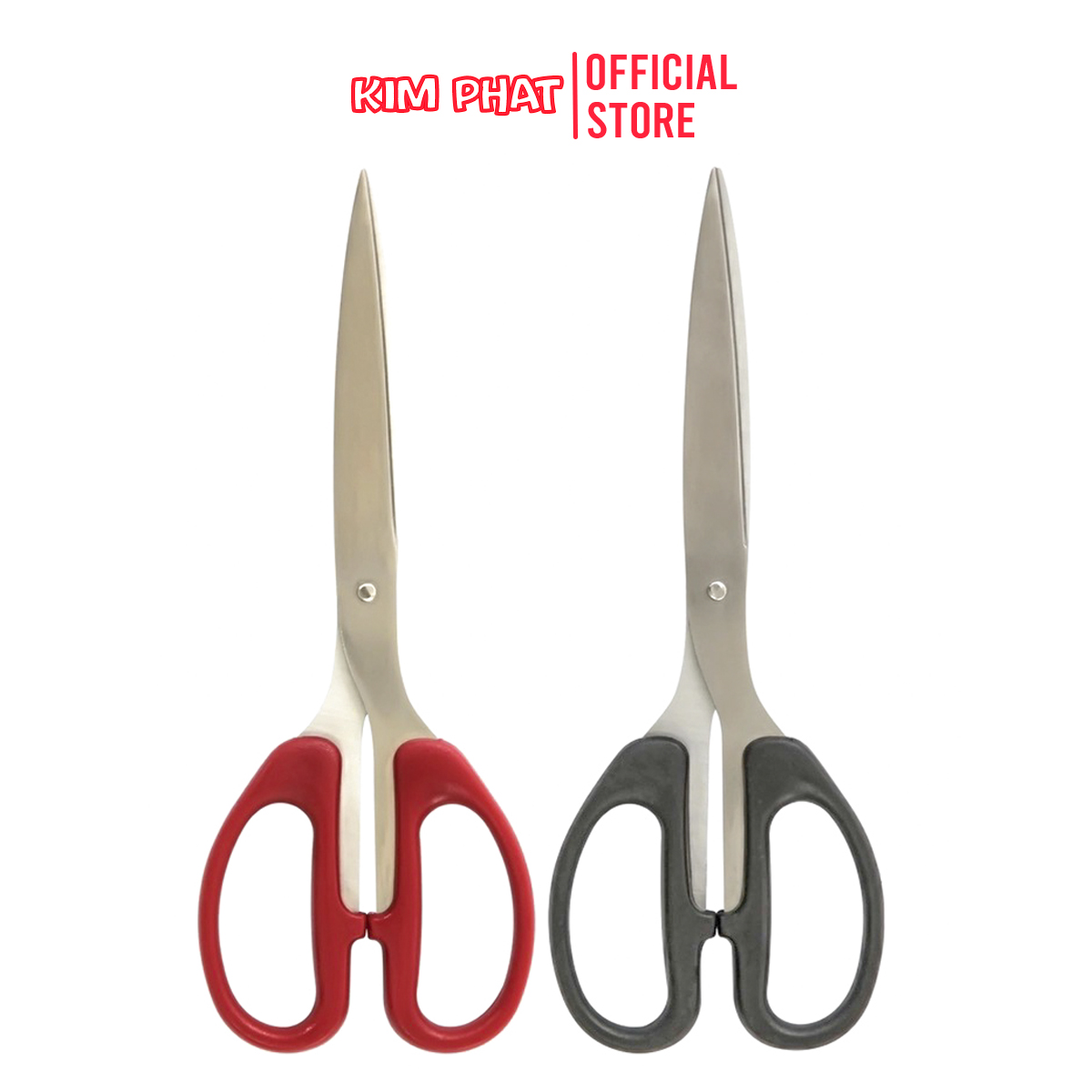 Kéo văn phòng deli 210mm dày dặn, chắc khỏe e6010