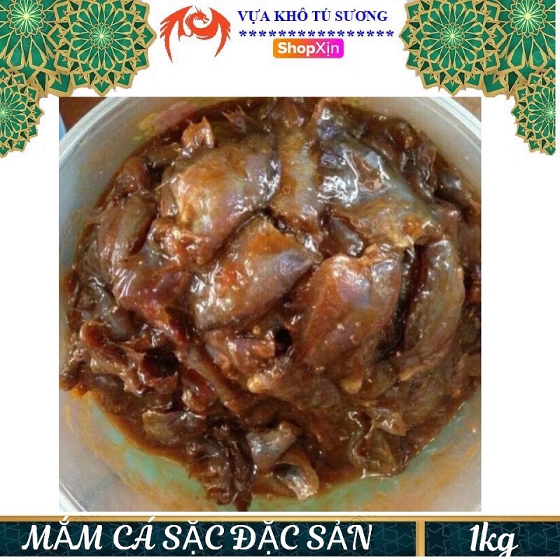 Hủ 1kg mắm cá sặc đặc sản châu đốc - an giang nổi tiếng thơm ngon
