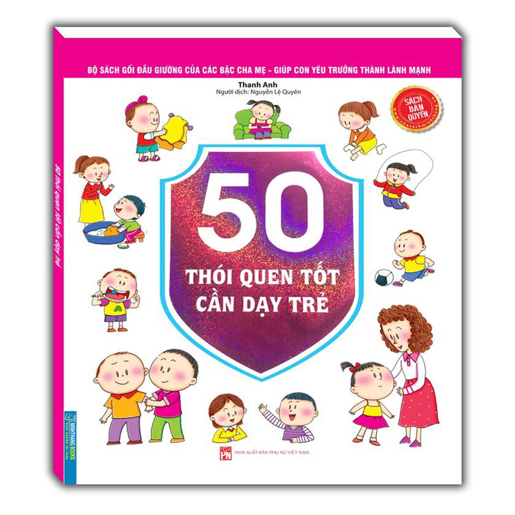 Sách - 50 thói quen tốt cần dạy trẻ