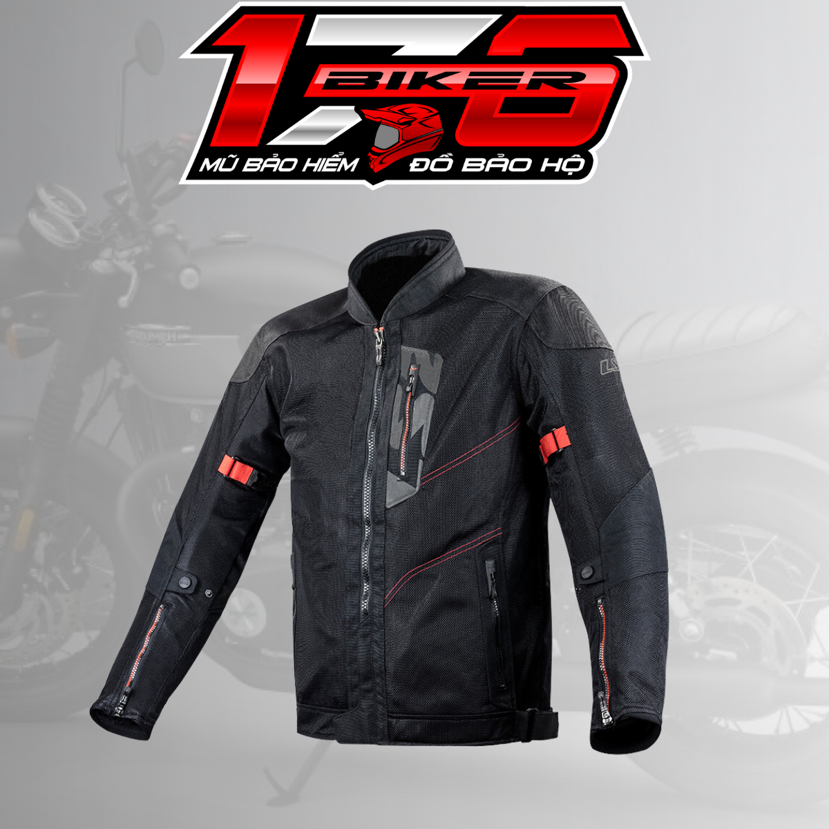Áo giáp LS2 ALBA MAN CHÍNH HÃNG - BẢO HÀNH 1 NĂM - BIKER 176 - NÓN BẢO HIỂM & DẦU NHỚT VŨNG TÀU