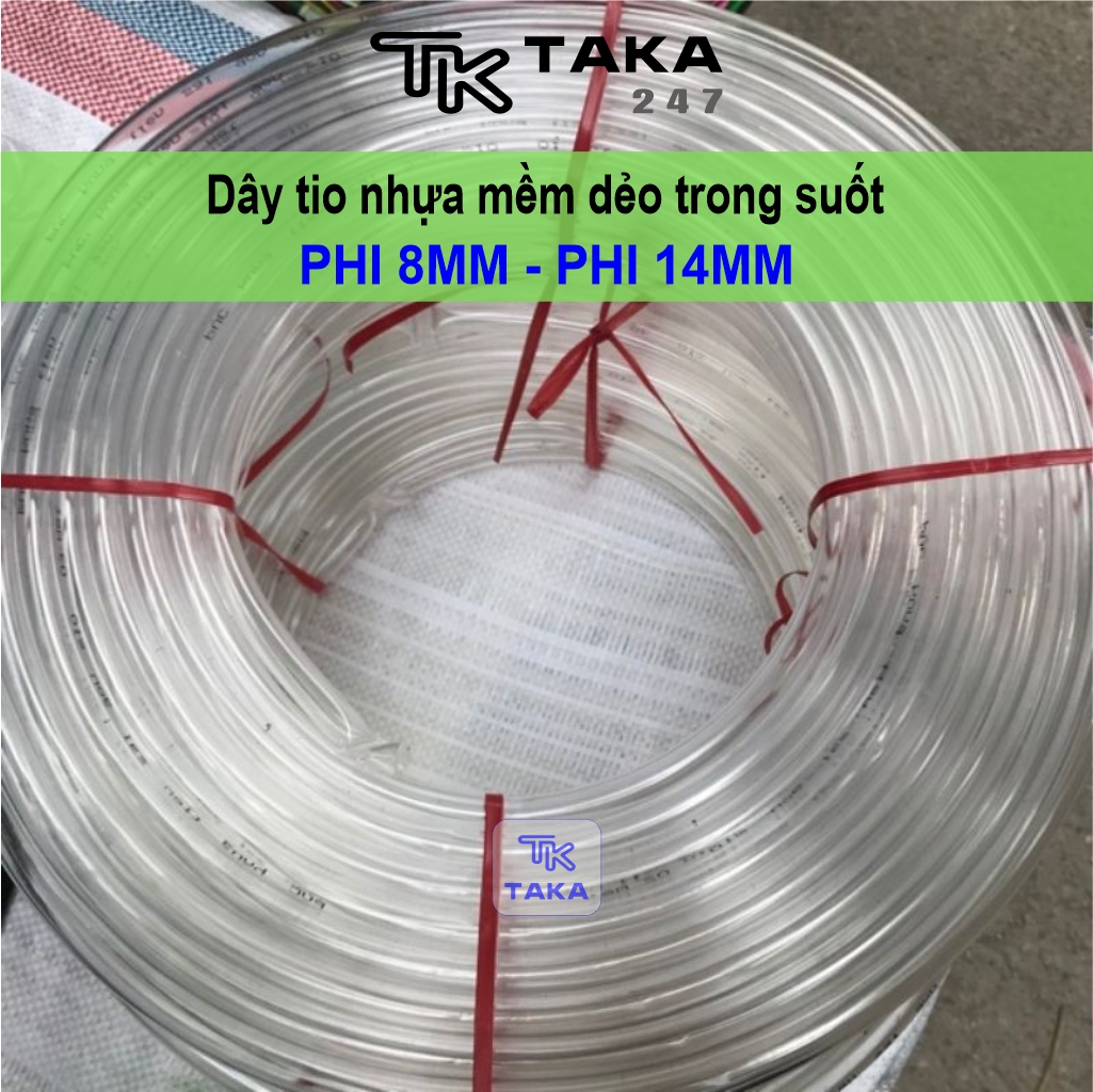 Ống cân nước- dây ti ô - ống thăng bằng 8li-10li