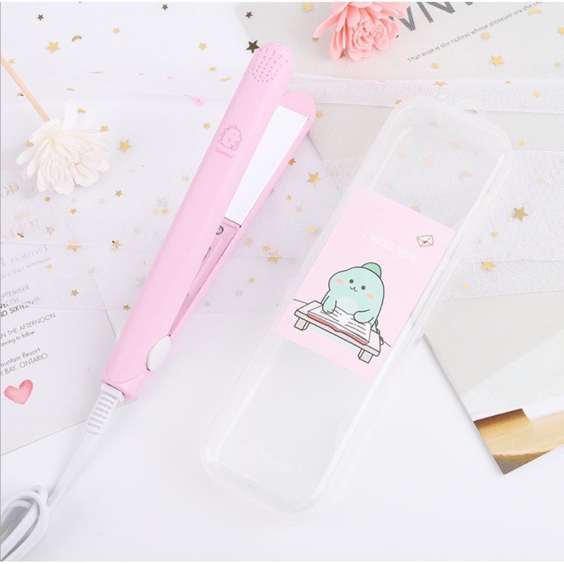 [HCM]Máy Duỗi Kẹp Tóc Mini 3 Tác Dụng Duỗi Bấm Uốn Tóc Tiện Lợi Chính Hãng Giá Rẻ