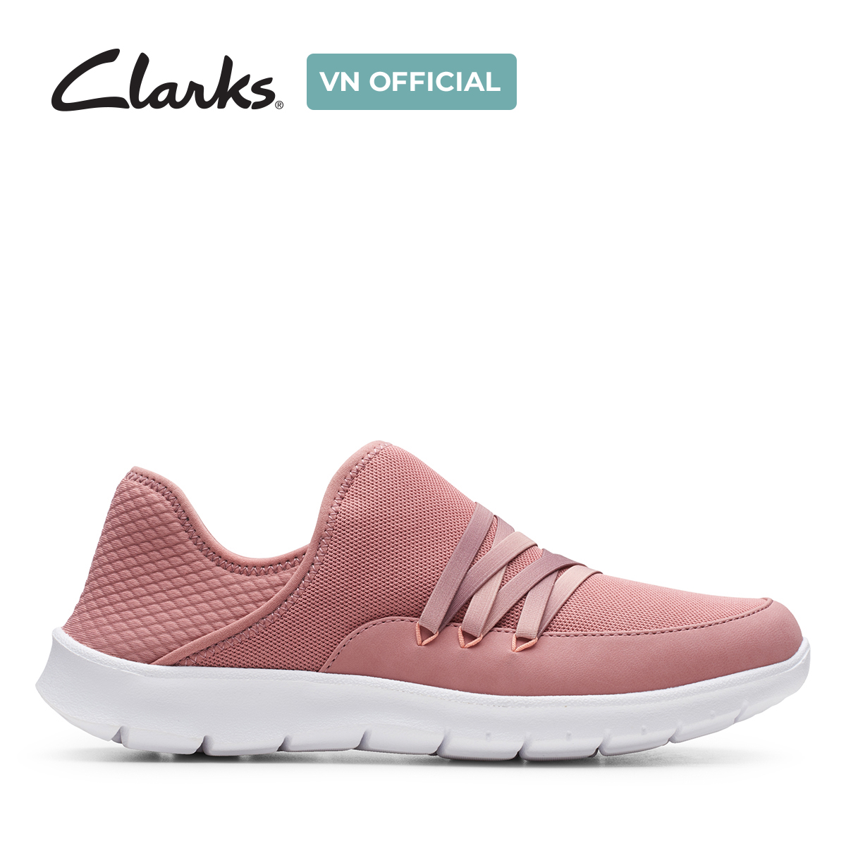 Giày vải nữ clarks - step allena hi