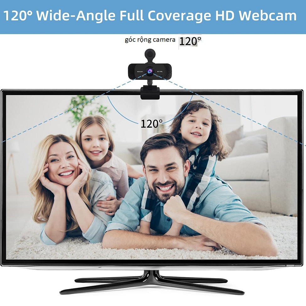 Webcam máy tính ,tivi , laptop 1080p có mic full hd tích hợp micrô có thể xoay usb cam cho máy tính bàn webcam có micro xách tay bàn