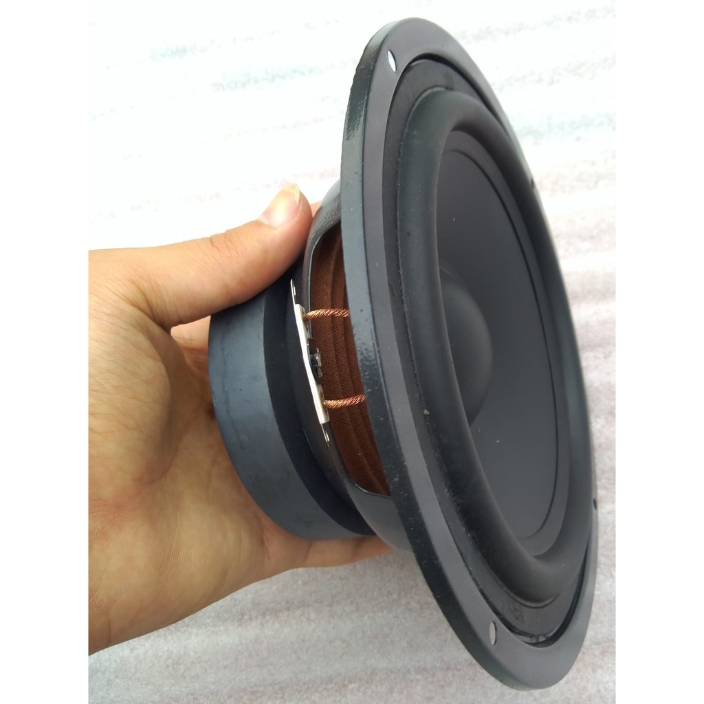 Loa Bass 16 gân cao su nam châm 100 coil 25 - Giá 01 loa HP Electrical (Trung 16cm)