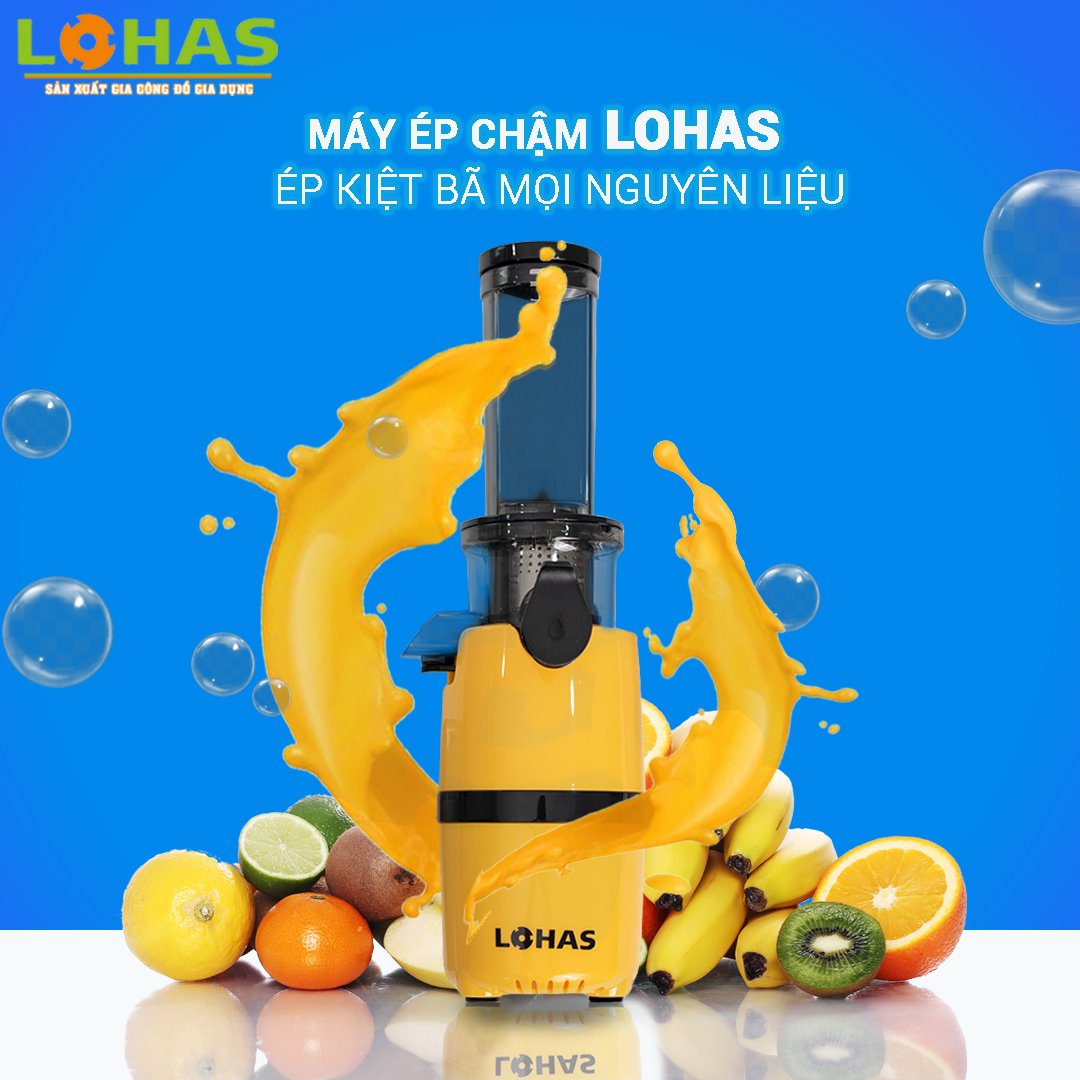 Máy ép trái cây, ép chậm hàn quốc lohas-228 máy ép trái cây máy ép trái cây
