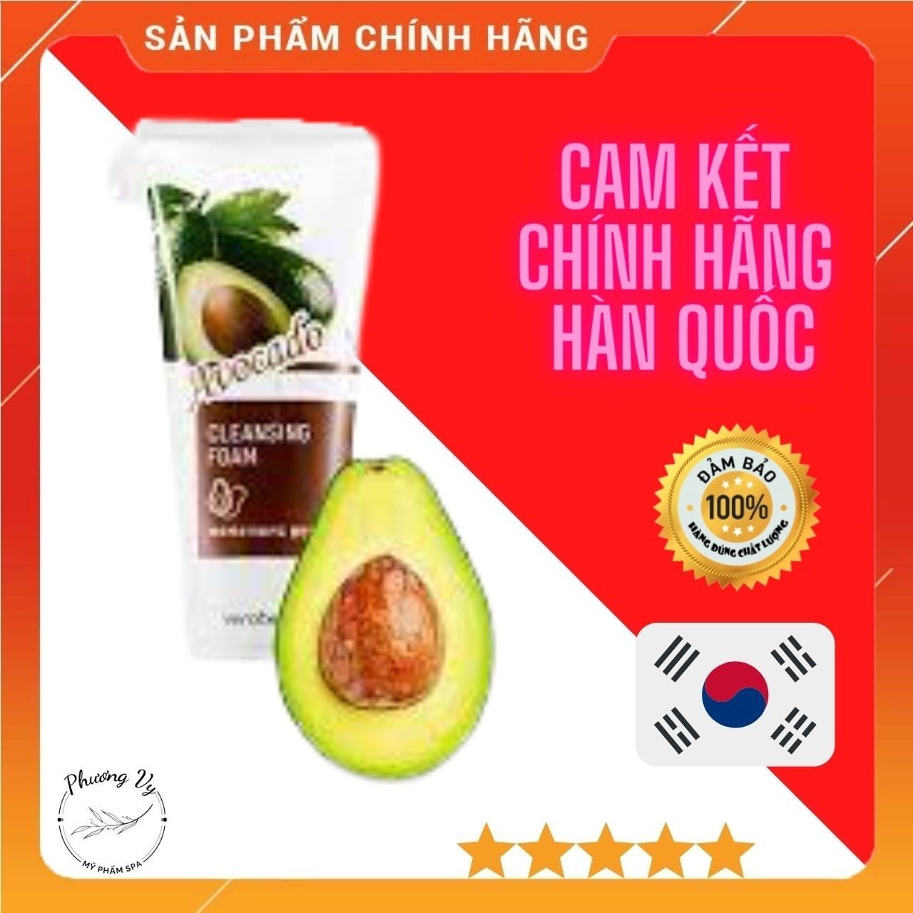 Sữa rửa mặt bơ verobene avocado cleansing foam 150ml - - dùng được cho cả nam và nữ